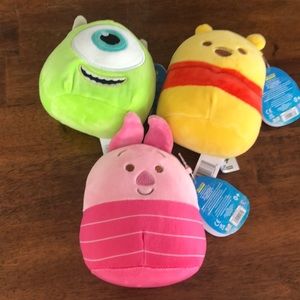 3 of the Disney squad squishmallows! Brand new.